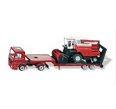 SIKU 1854 Truck with Trailer and Compact Excavator SIKU 1854 Truck with Trailer and Compact Excavator
